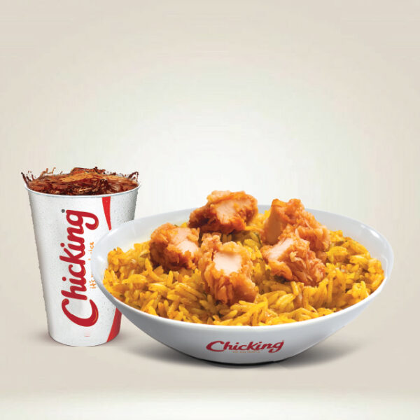 Chickpop Biriyani Rice & Coke